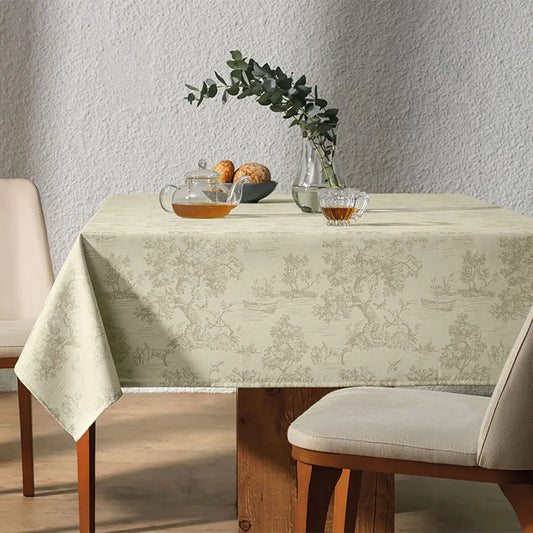 Toalha de Mesa Retangular Karsten Grazia Alecrim 1,60x2,20m