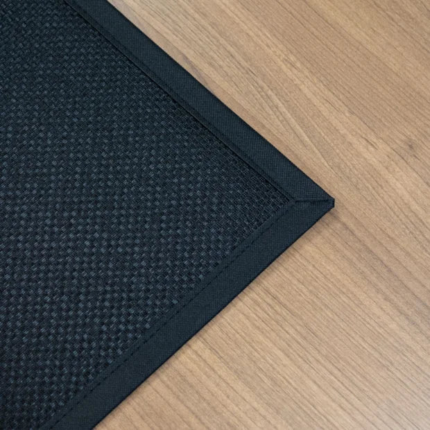 Tapete para Cozinha Passadeira Antiderrapante Kacyumara Multti 60cm x 1,80m Preto