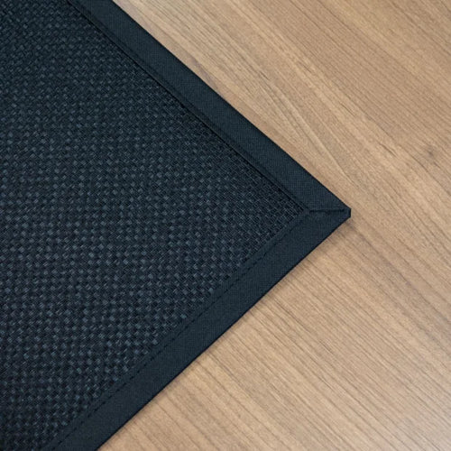 Tapete para Cozinha Passadeira Antiderrapante Kacyumara Multti 60cm x 1,80m Preto