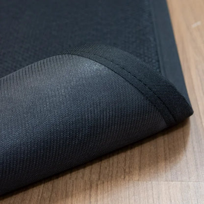Tapete para Cozinha Passadeira Antiderrapante Kacyumara Multti 60cm x 1,80m Preto