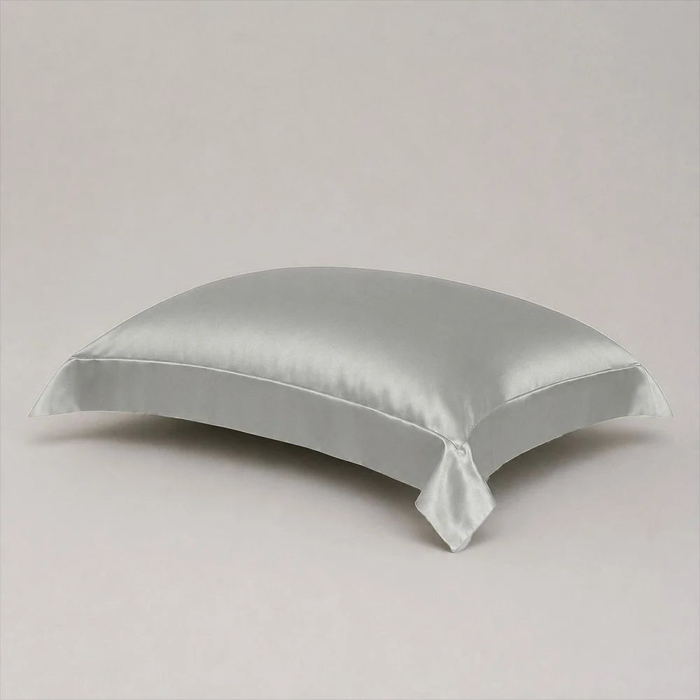 Fronha Buddemeyer Luxus Seda Royale 50x70cm Cinza Platina