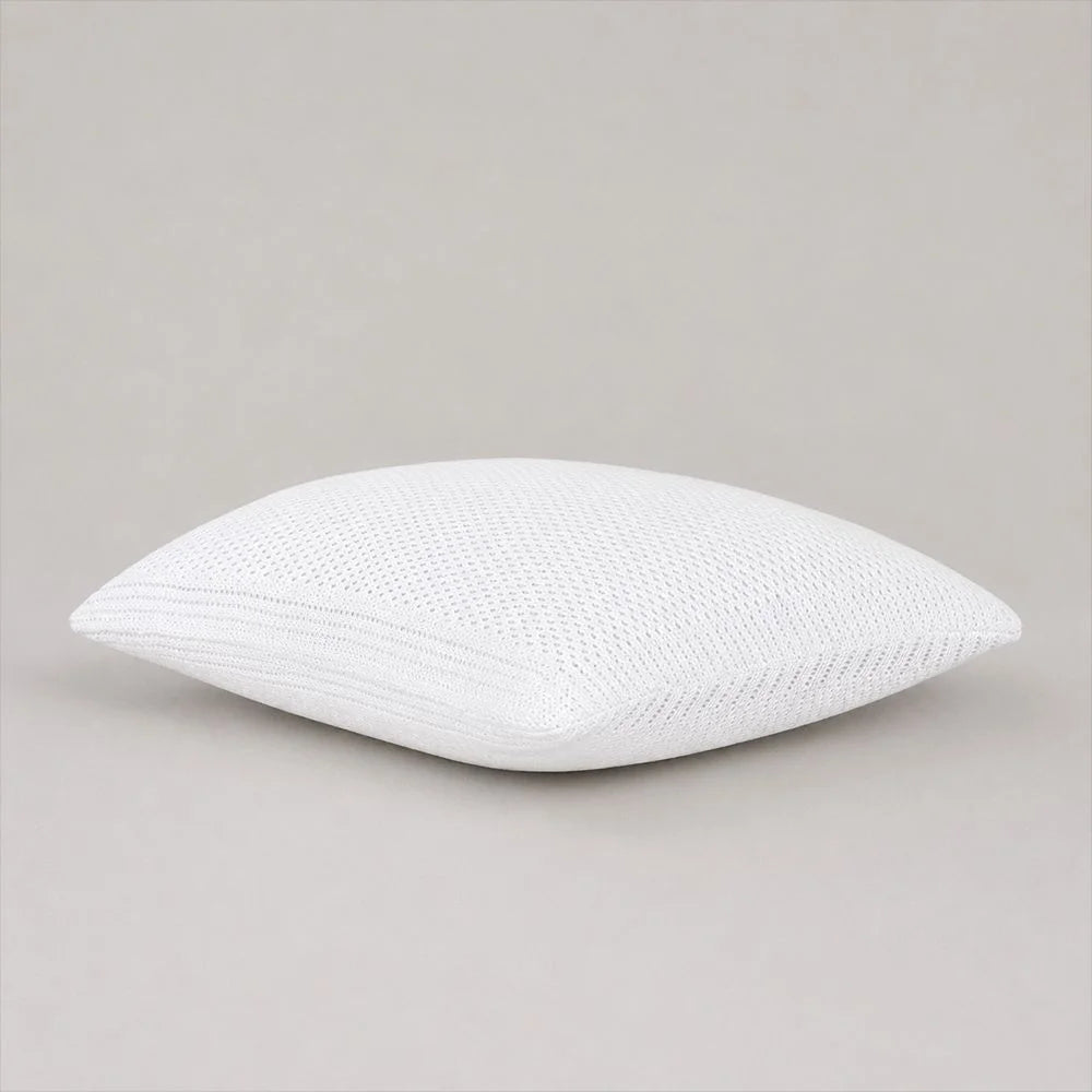 Capa para Travesseiro Buddemeyer Luxus Tricot Turim 100% Algodão 50x90cm Branco