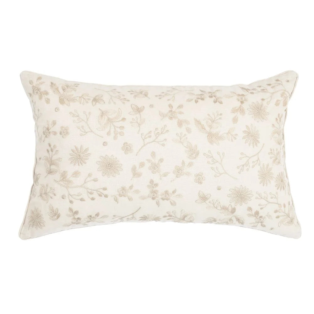 Almofada Buddemeyer Luxus Adeline Amêndoa 30x50cm