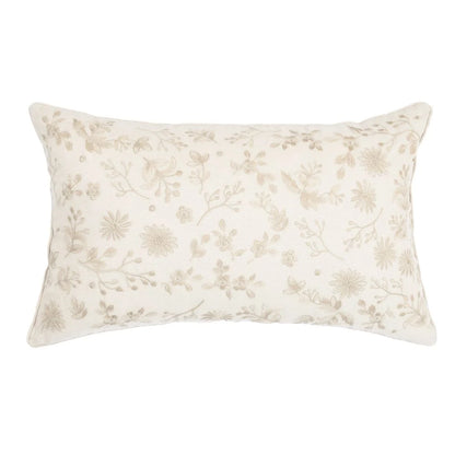 Almofada Buddemeyer Luxus Adeline Amêndoa 30x50cm