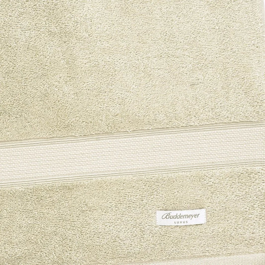 Toalha de Rosto Buddemeyer Luxus América Areia 100% Algodão Egípcio