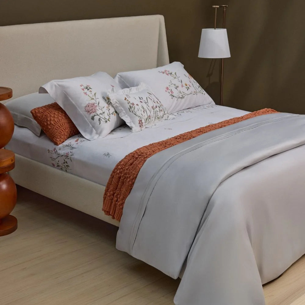 Almofada Buddemeyer Luxus Crayon Branco 30x50cm