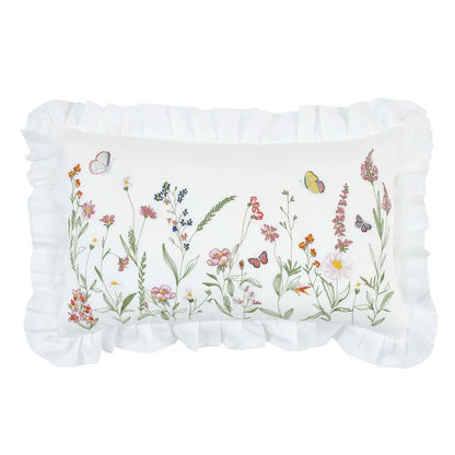 Almofada Buddemeyer Luxus Crayon Branco 30x50cm