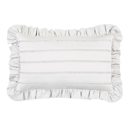 Almofada Prestigé Buddemeyer Luxus Cinza Steel – Cetim 300 Fios 100% Algodão 30x50cm