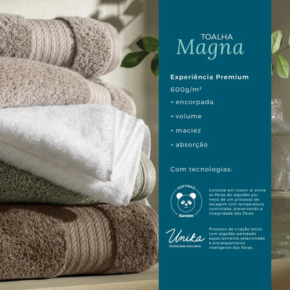 Toalha de Rosto Karsten Magna Malva