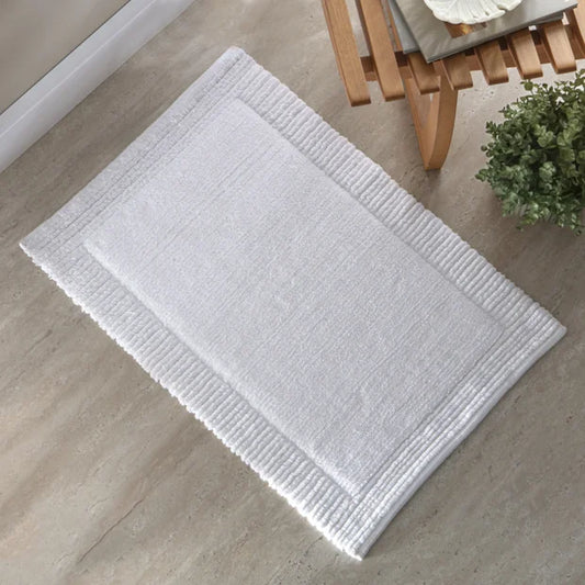 Tapete Kacyumara Suez 50x80cm Branco