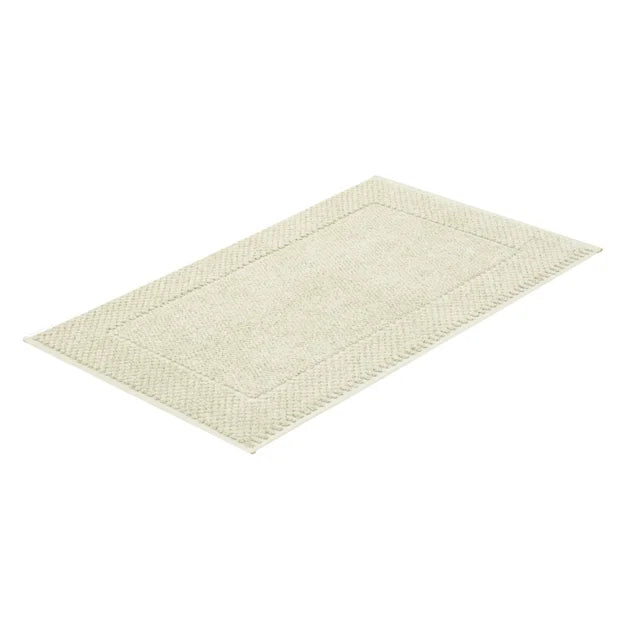 Toalha de Piso Buddemeyer Luxus Premium Bege 48cm x 85cm 100% Algodão Egípcio 1100 g/m²
