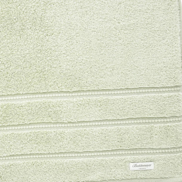 Toalha de Mão Buddemeyer Luxus Baby Skin Verde 100% Algodão 30x50cm