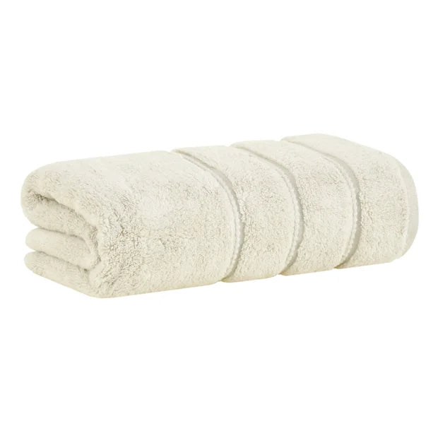 Toalha de Mão Buddemeyer Luxus Baby Skin Bege 100% Algodão 30x50cm