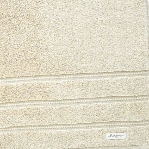Toalha de Mão Buddemeyer Luxus Baby Skin Bege 100% Algodão 30x50cm