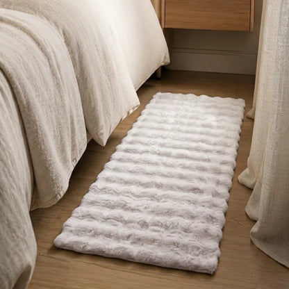 Tapete Niazitex Pele Bubble Branco 60x1,20m