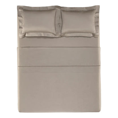 Jogo de cama Queen 300 fios Bambu Contessina Marmo