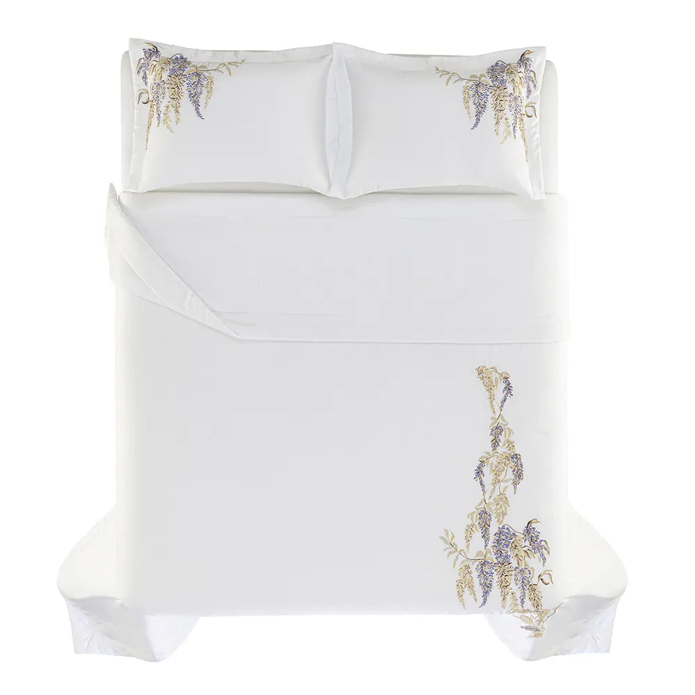 Jogo de colcha Queen 300 fios Cetim Margutta