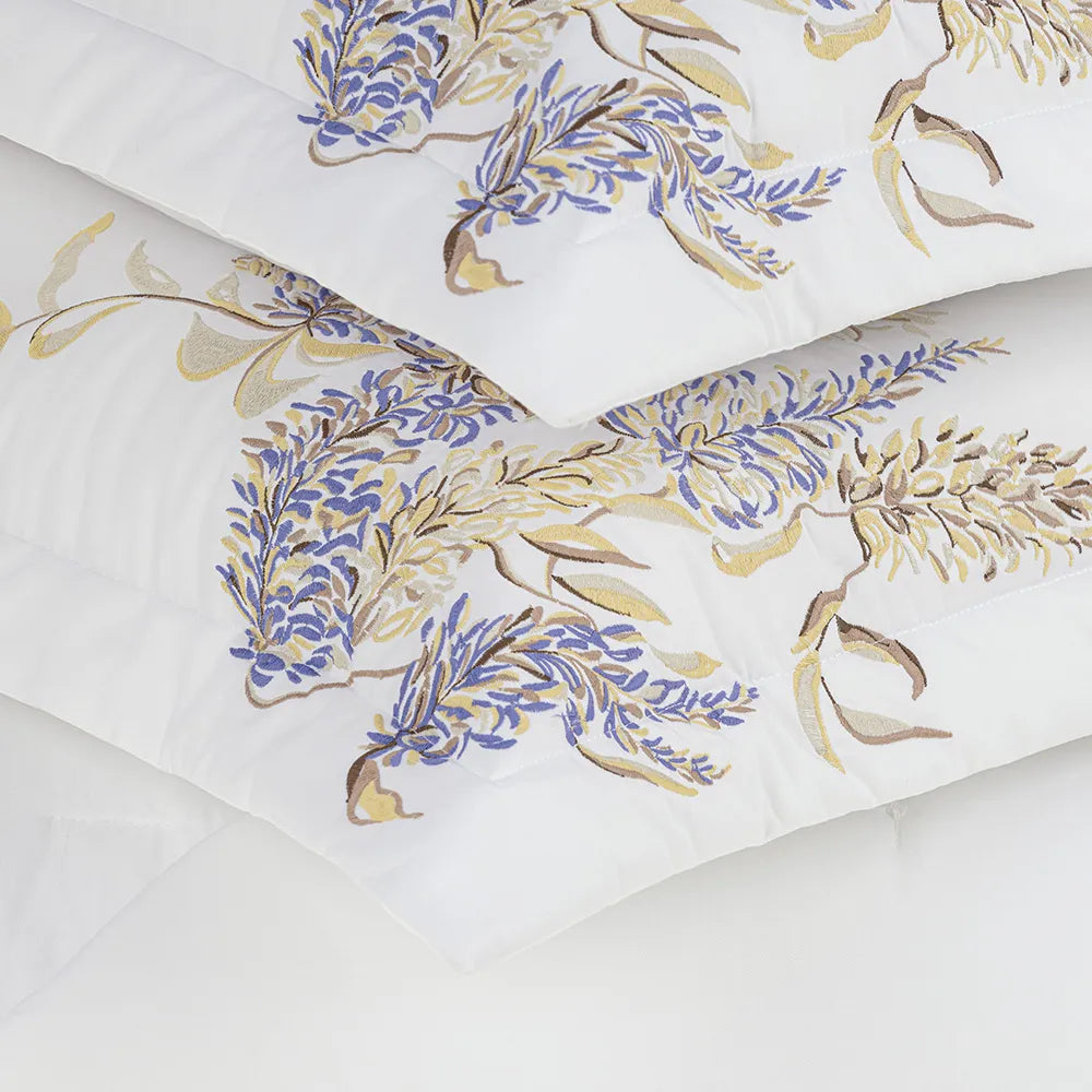 Jogo de colcha Queen 300 fios Cetim Margutta