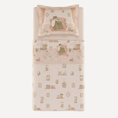 Jogo de Cama Karsten Solteiro Gatos
