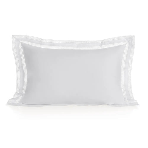 Super fronha avulsa 300 fios Cetim Romana Branco 50cm X 90cm