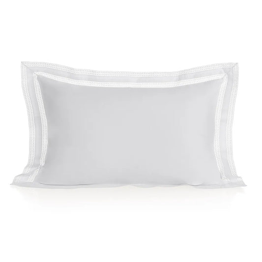 Super fronha avulsa 300 fios Cetim Romana Branco 50cm X 90cm