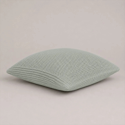 Capa para Travesseiro Buddemeyer Luxus Tricot Turim 100% Algodão 50x70cm Cinza Escuro