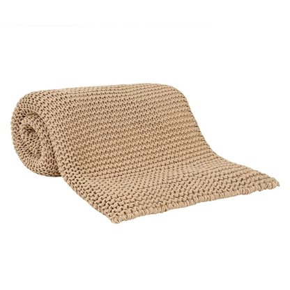 Manta Tricot Buddemeyer Luxus Piemonte Kaki 130x170cm