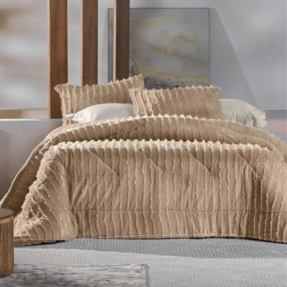 Edredom Queen Altenburg Blend Luxo Plush Nobre Boho