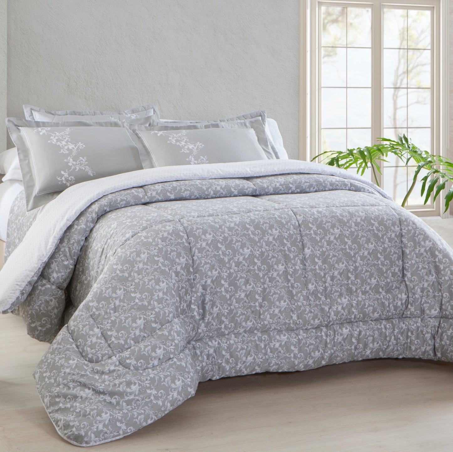 Jogo de Cama Queen Kacyumara Satinée 300 Fios 100% Algodão Lafet 4 Peças