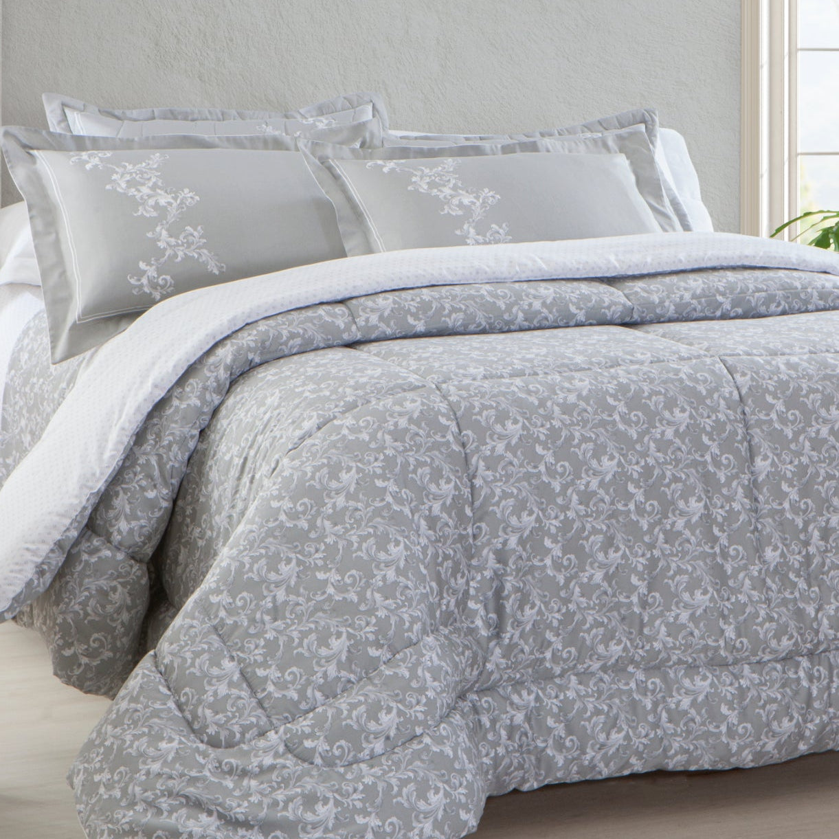 Jogo de Cama Queen Kacyumara Satinée 300 Fios 100% Algodão Lafet 4 Peças