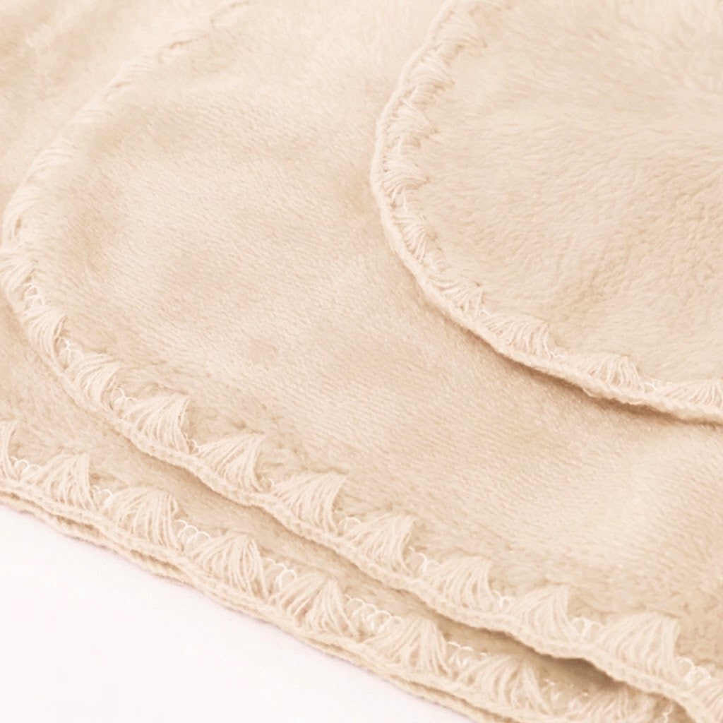 Cobertor Jolitex Babay Sac Touch Texture Bege 0,80x0,90cm