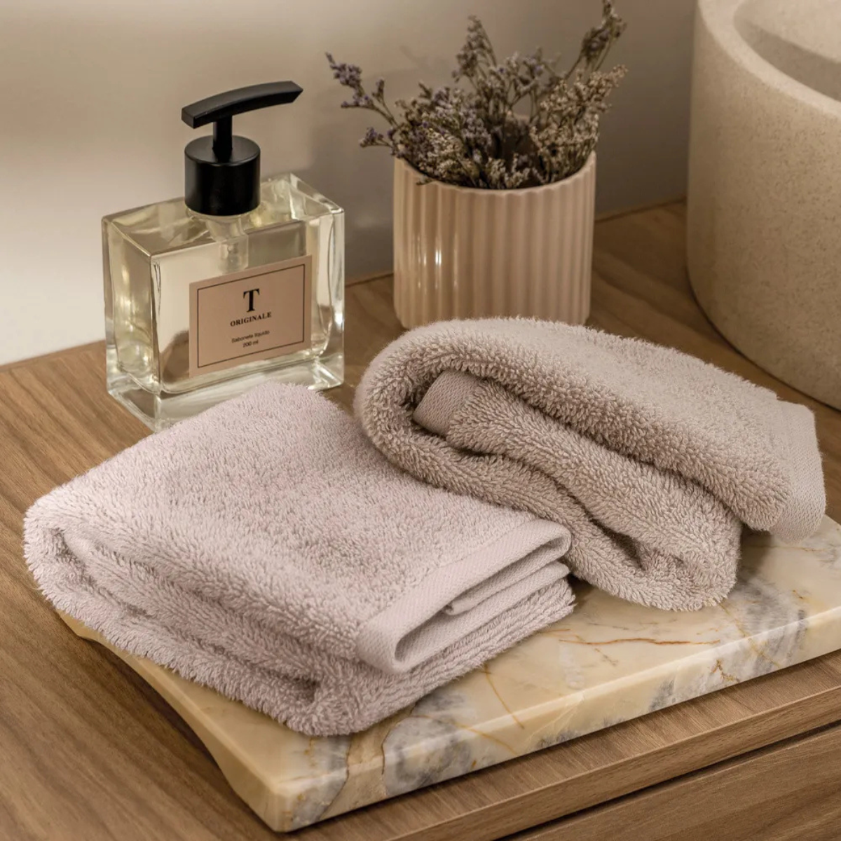 Toalha Banhão 100% Algodão Fontani Legno 86cm X 1.50cm