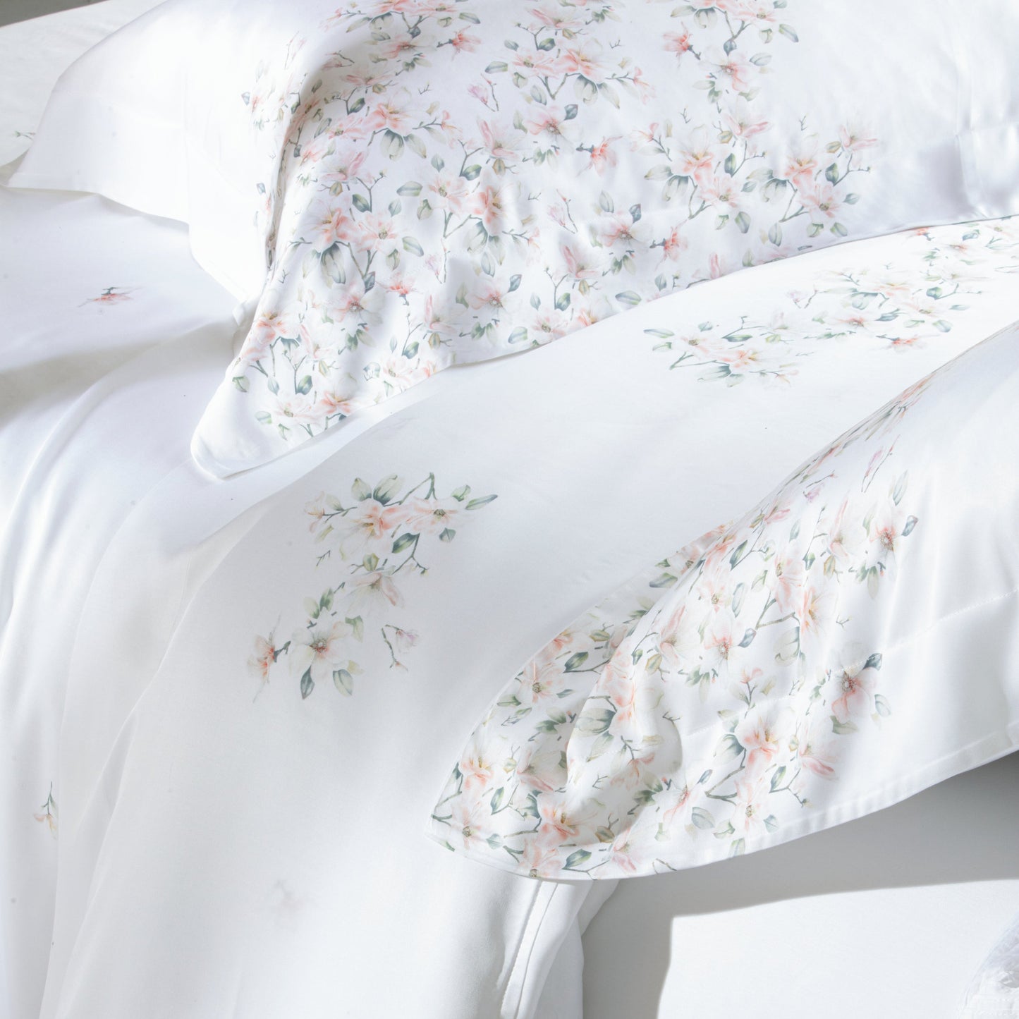 Jogo de Cama Queen Kacyumara Lovan 400 Fios 100% Viscose de Bambu Estampado