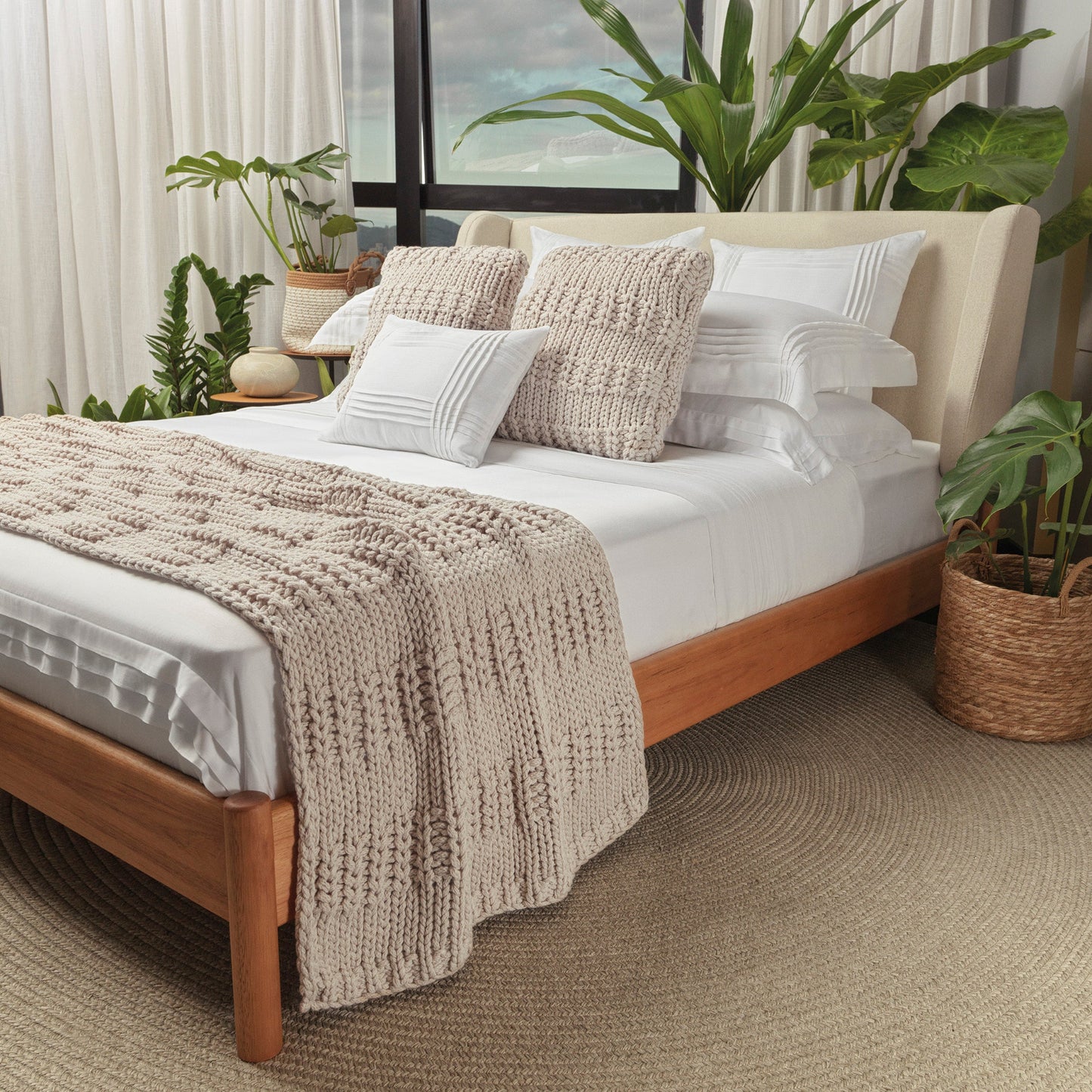 Almofada Altenburg Haus Alameda Branco 60x60cm