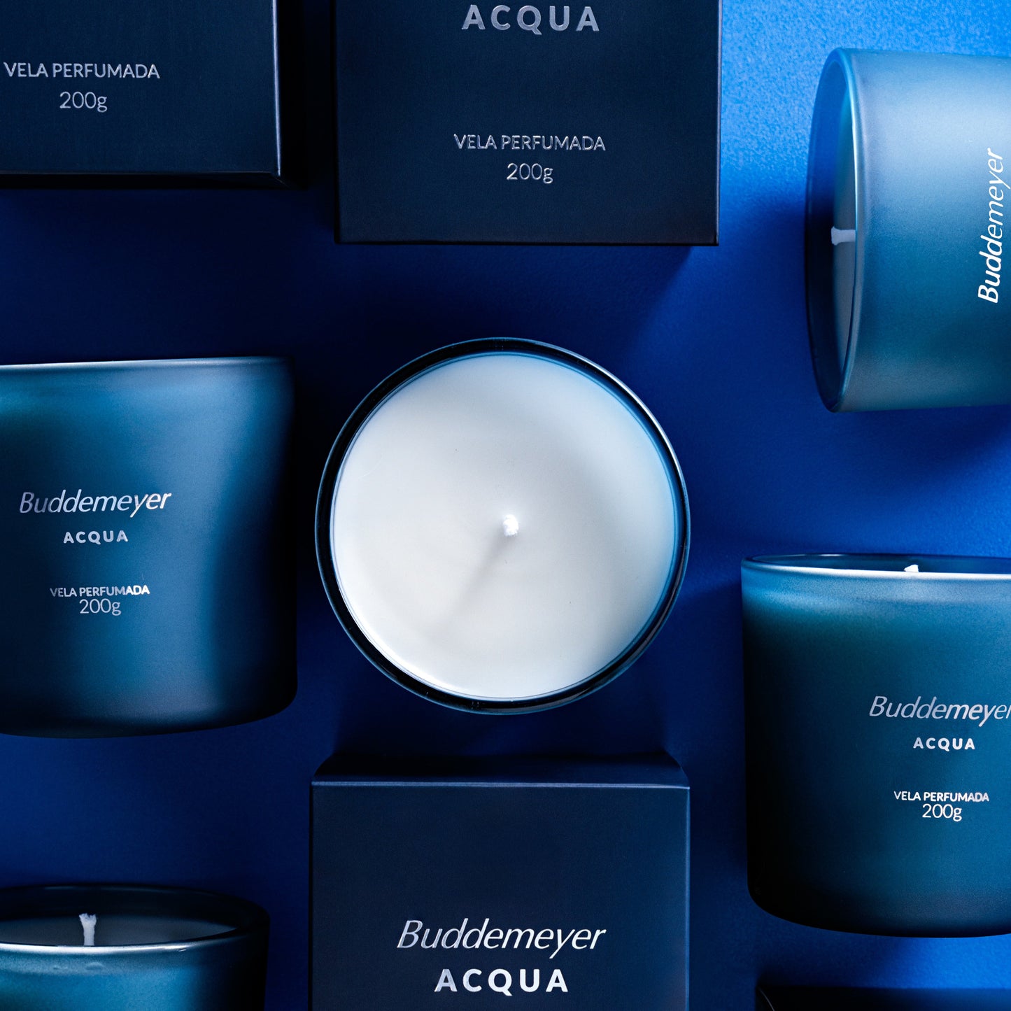 Vela Perfumada Buddemeyer Perfumaria Acqua 200g