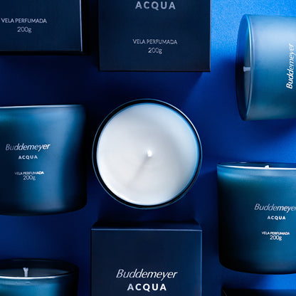 Vela Perfumada Buddemeyer Perfumaria Acqua 200g