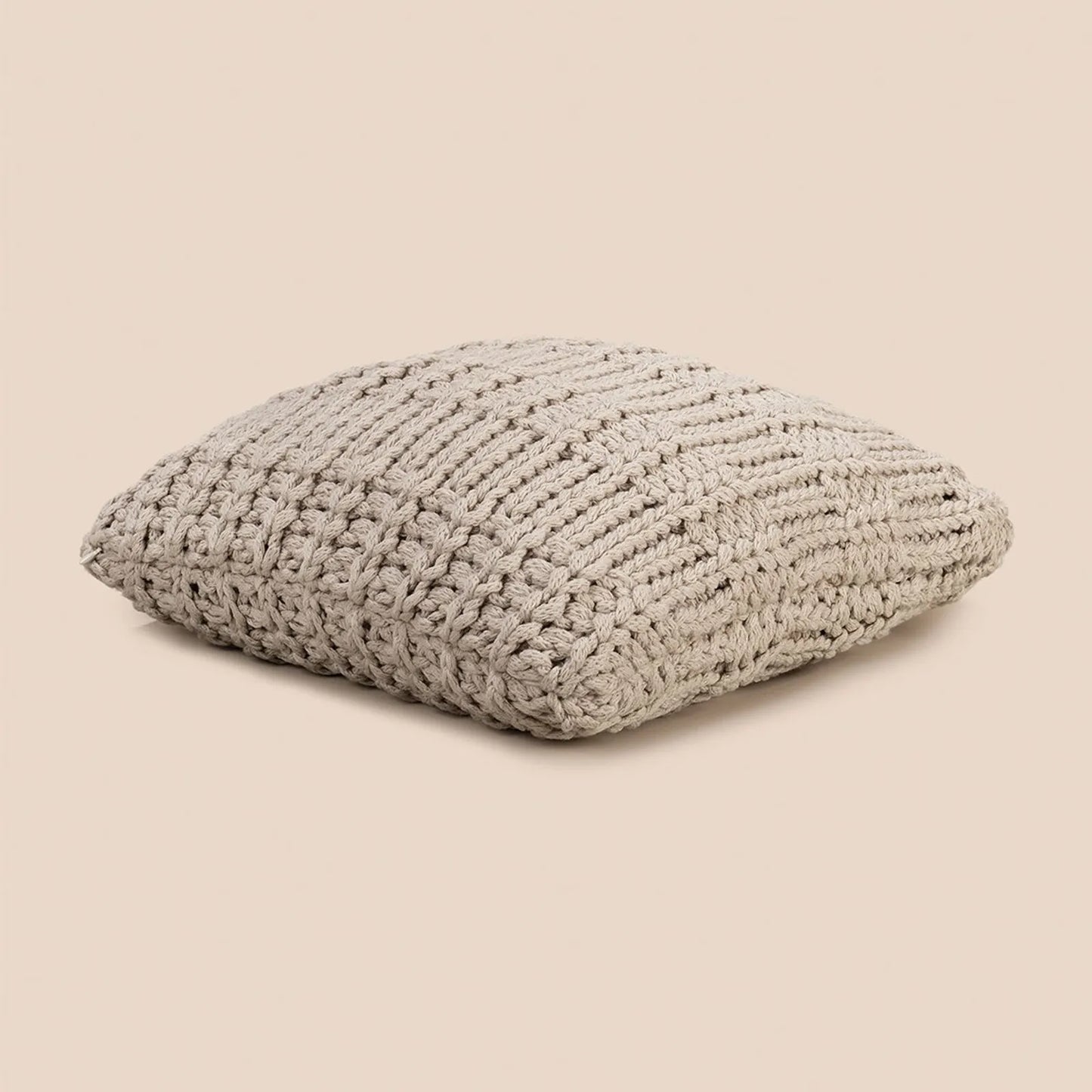 Almofada Altenburg Haus Calmaria 100% Algodão Marrom Suave 45x45cm