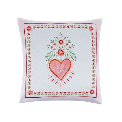 Almofada Infantil Trussardi Le Colonne 300 Fios Cetim 100% Algodão Egípcio 45cm x 45cm