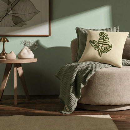 Almofada Karsten Musa Decorativa Texturizada 45x45cm