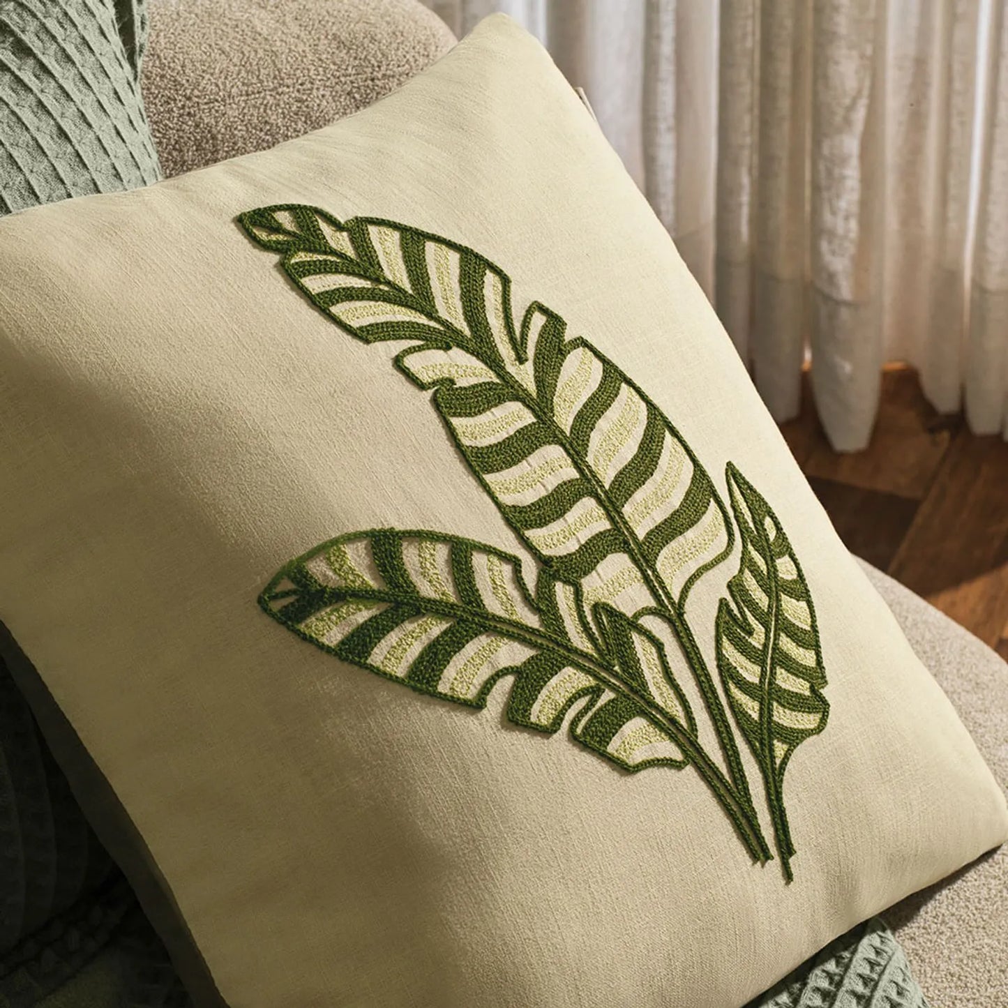 Almofada Karsten Musa Decorativa Texturizada 45x45cm