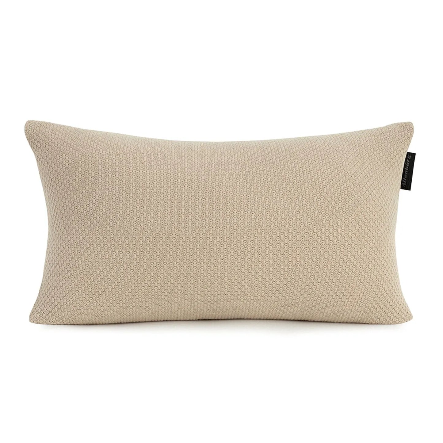 Almofada Rinzeira Altenburg Tricô Domus Bege Cotone 30x50cm