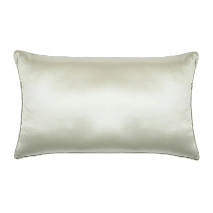 Almofada Rinzeira Buddemeyer Luxus Royale 100% Seda Verde Oliva 30x50cm