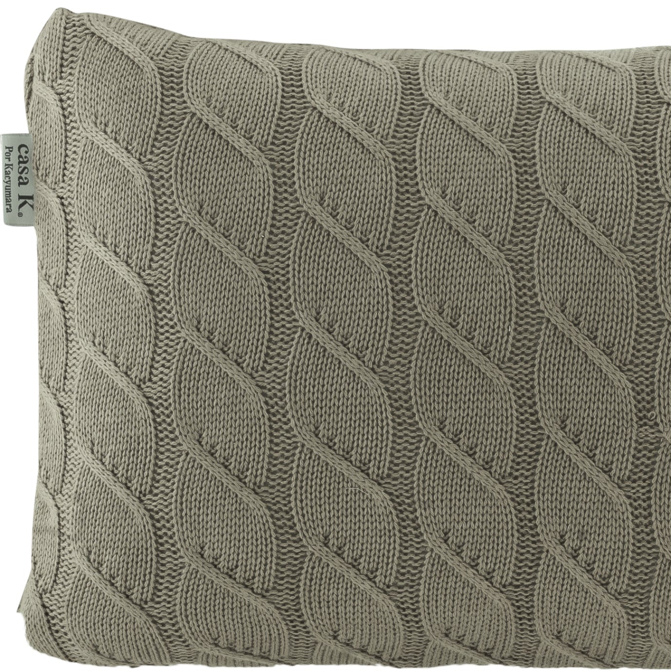 Almofada Rinzeira Kacyumara Tricot Vivat Fendi 30cm x 50cm