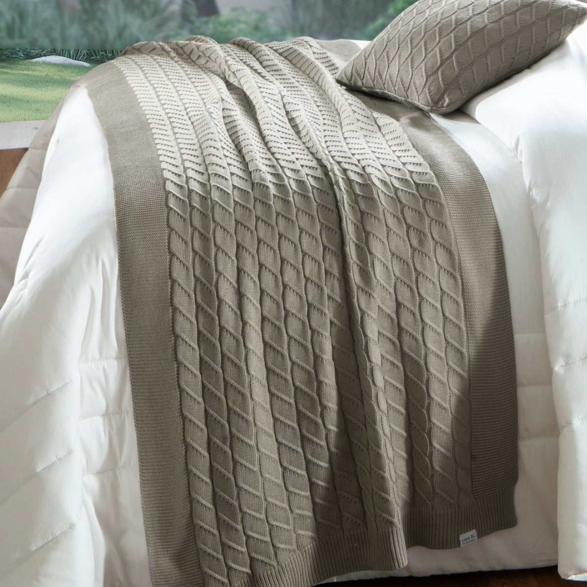 Peseira Kacyumara Tricot Vivat Fendi 70cm x 2,20m