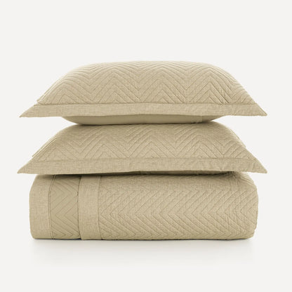 Jogo de Colcha Super King Karsten Arturo Giz 100% Poliéster 3 Peças