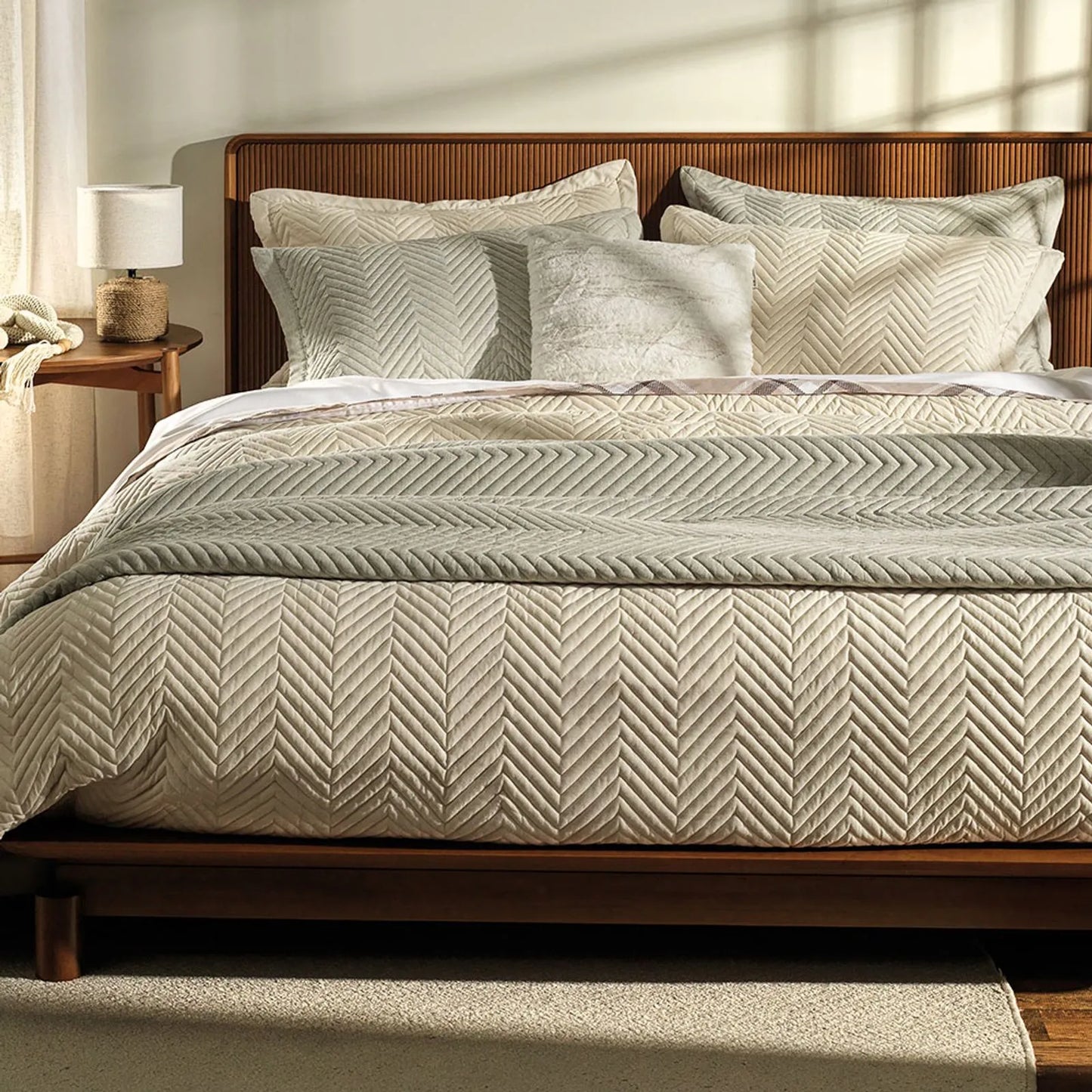 Jogo de Colcha Super King Karsten Arturo Giz 100% Poliéster 3 Peças