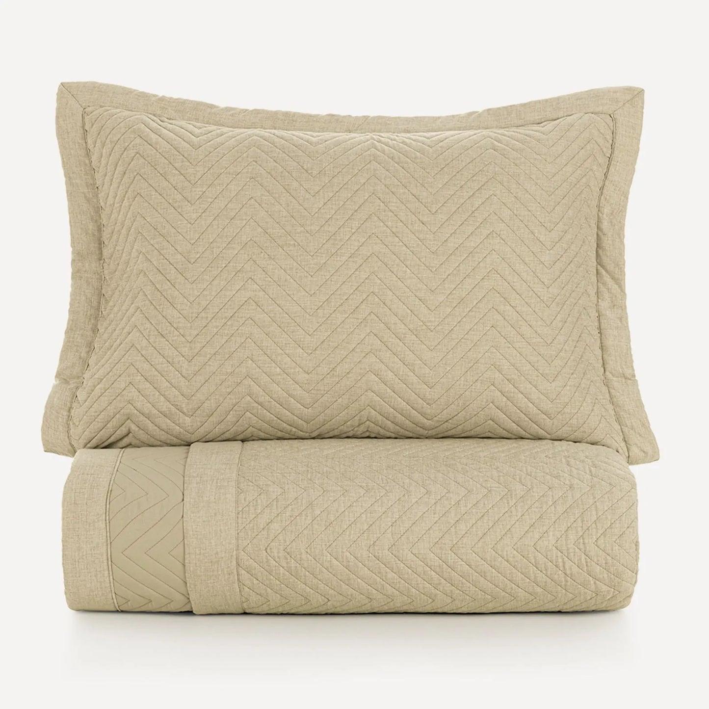 Jogo de Colcha Super King Karsten Arturo Giz 100% Poliéster 3 Peças