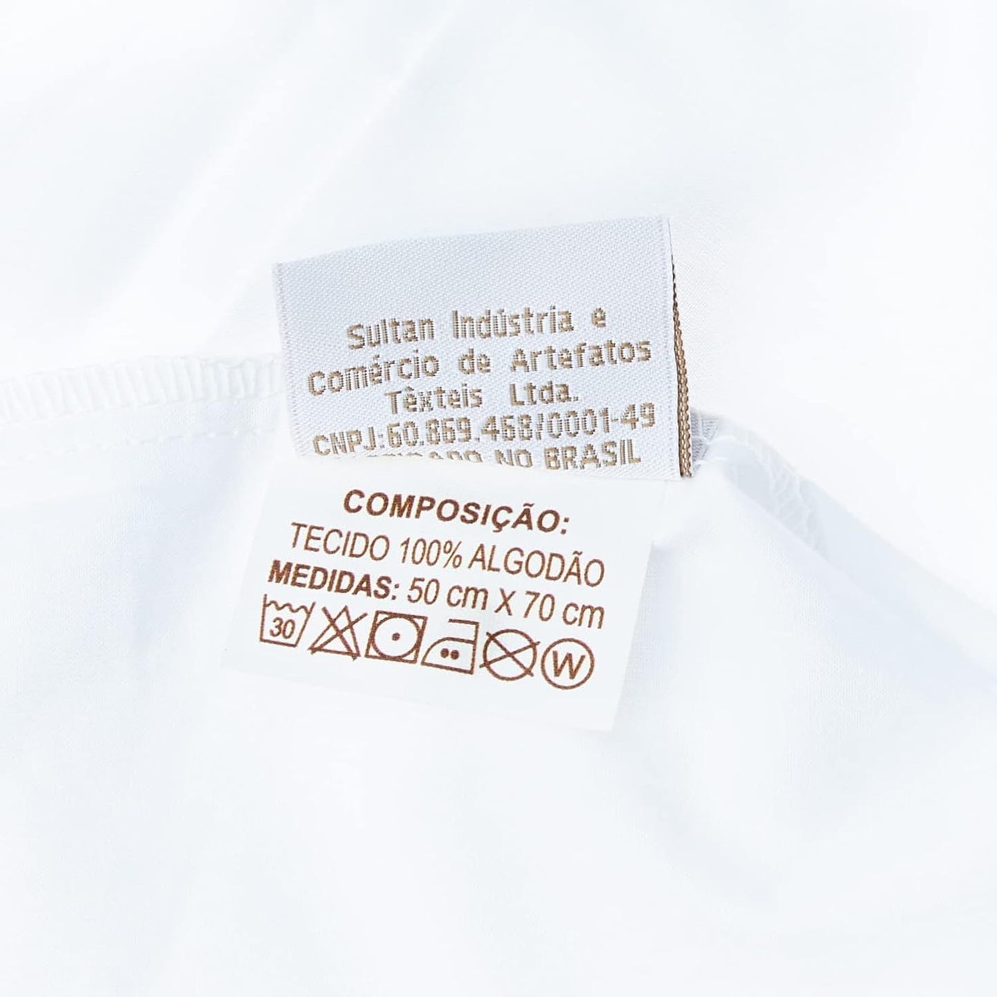 Capa Protetora de Travesseiro Naturalle 200 Fios 50x70cm