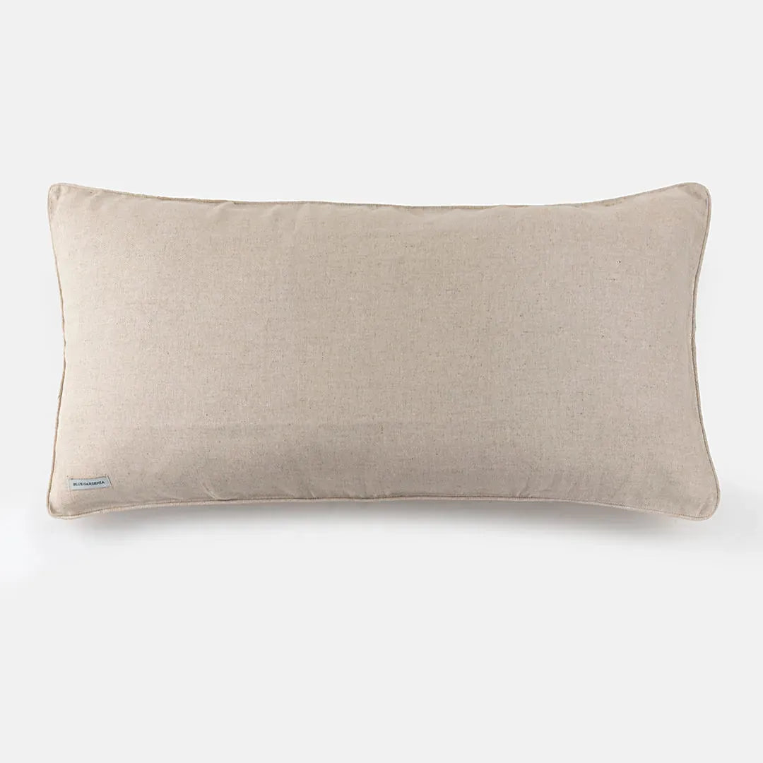 Capa de Almofada Blue Gardenia 100% Linho Liso Camel