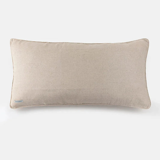 Capa de Almofada Blue Gardenia 100% Linho Liso Camel